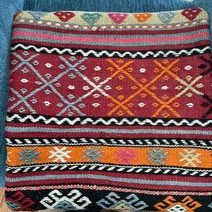 2 for $80 SALE — Turkish Kilim Pillow Cover NWOT